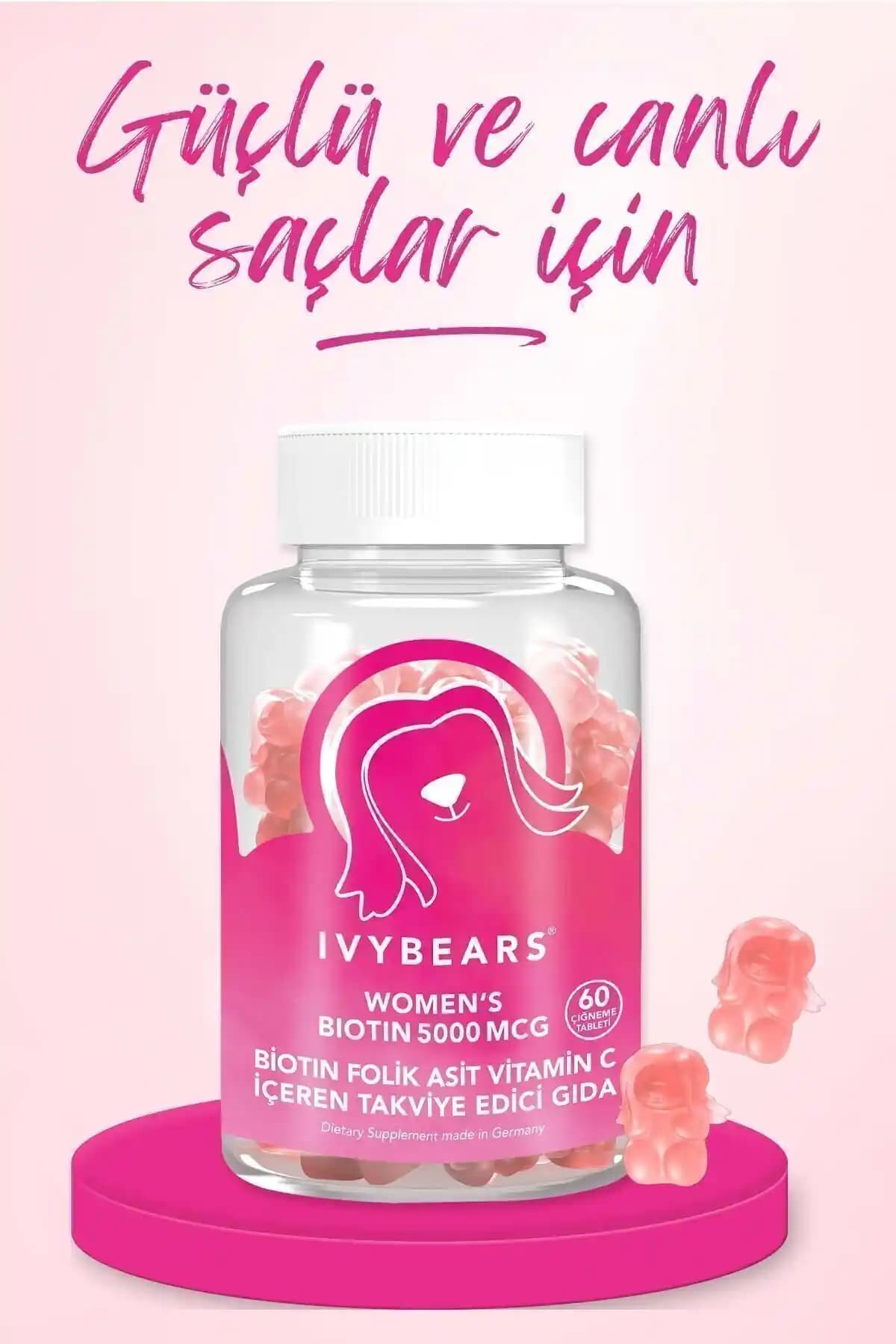 Ivy Bears Saç Vitamini Türkiye'de: Saç Sağlığını Destekleyen Etkili Takviye Seçenekleri