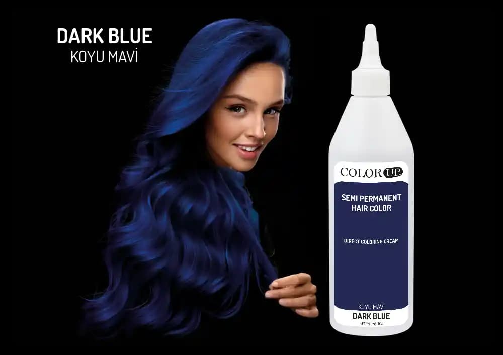 Koyu Mavi Saç Boyası ile Kendinizi İfade Etmenin Yolları ve Bakım İpuçları