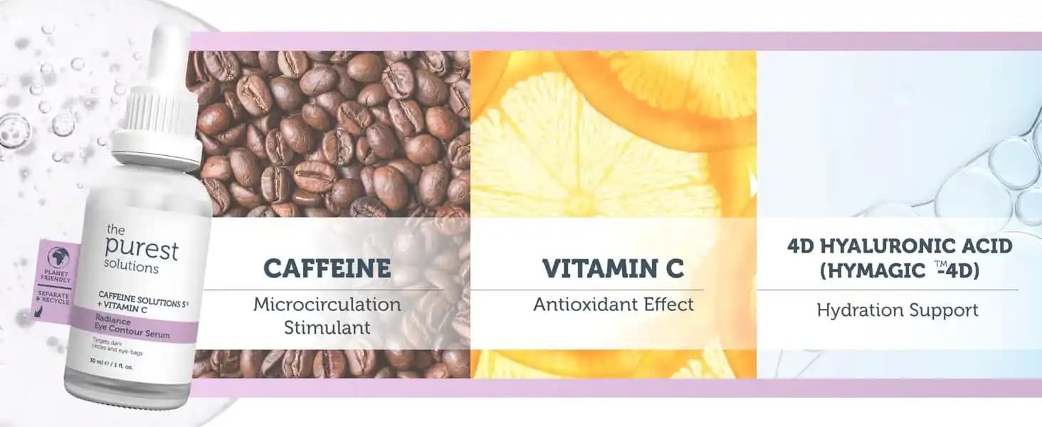 Kozmetikte En Saf Çözümler: Kafein ve Saflığın Gücü İçeren Doğal ve Etkili Ürünler