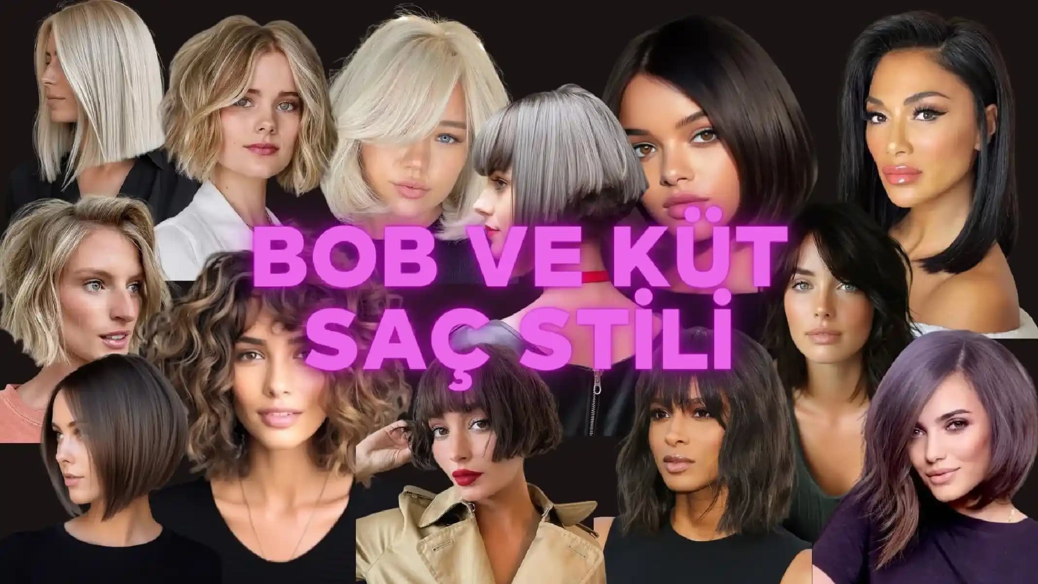 Küt Saç Kadınlar İçin Pratik ve Şık Bir Saç Modeli Seçeneği