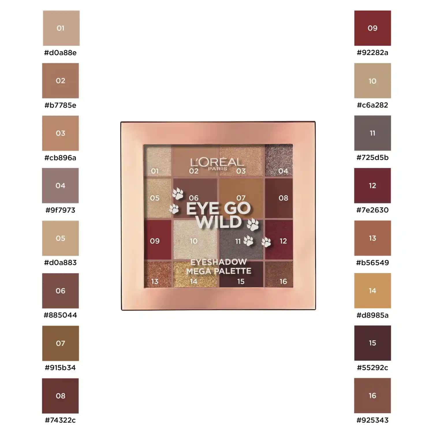 Loreal Paris Eye Go Wild Far Paleti: Renkli ve Kalıcı Göz Makyajı İçin Ideal Seçenek