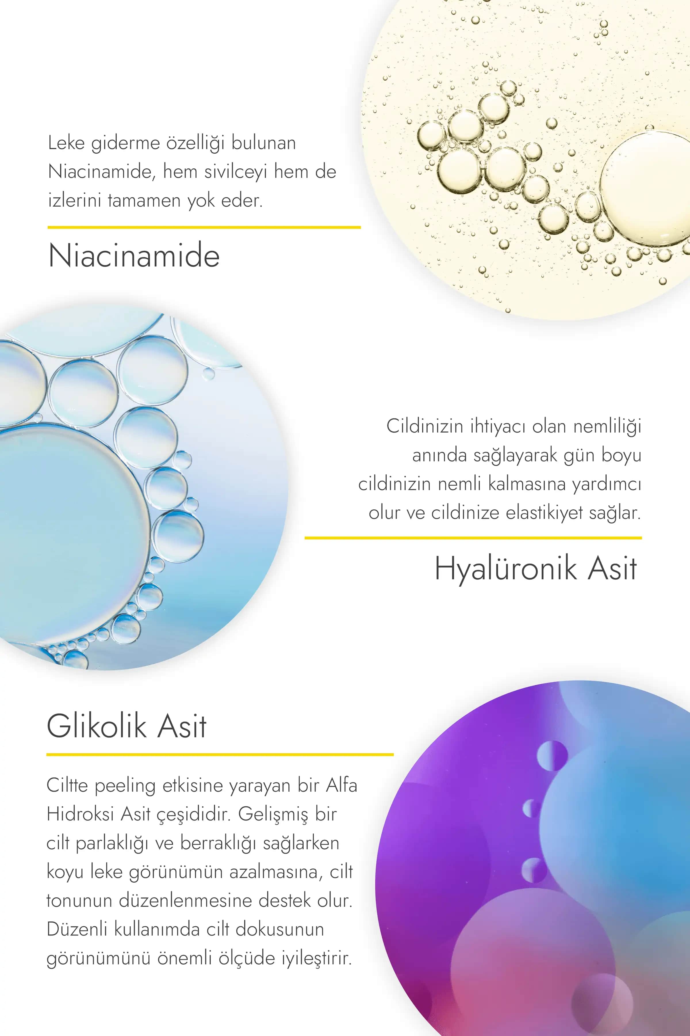 Niacinamide ve Glikolik Asit Birlikte Kullanımı: Cilt Bakımında Doğru Kombinasyonlar