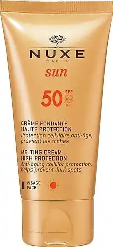 Nuxe Güneş Kremi 50 Faktör ile Güçlü Güneş Koruma ve Doğal İçeriklerle Cilt Bakımı