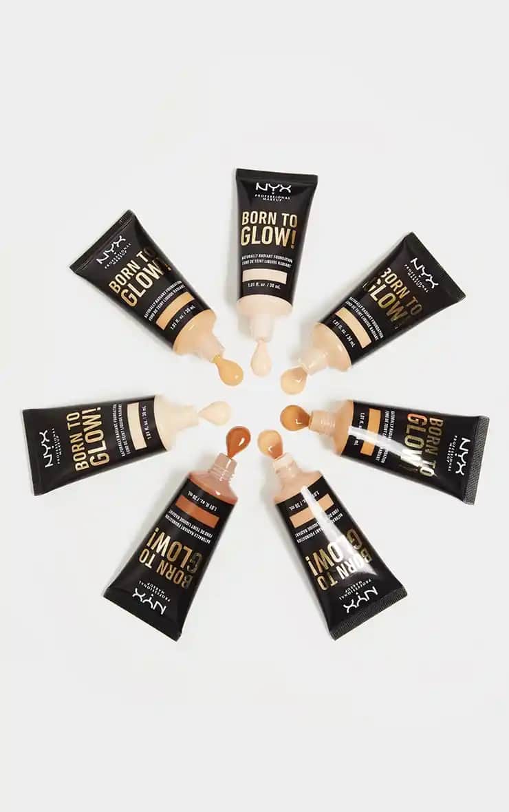 NYX Born to Glow Fondöten ile Doğal ve Işıltılı Makyajın Anahtarı