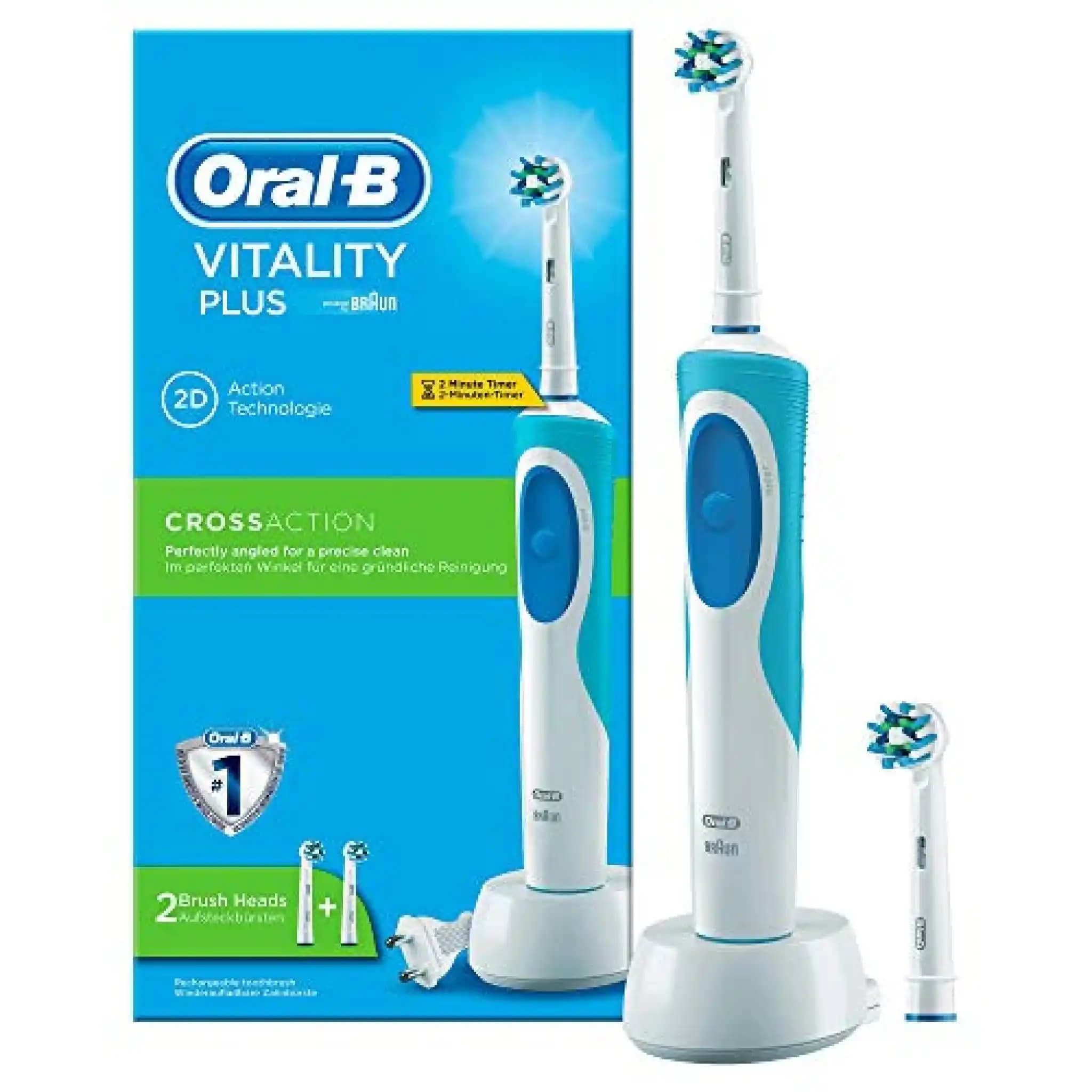 Oral-B Vitality Cross Action Elektrikli Diş Fırçası ile Günlük Diş Bakımında Etkili Temizlik