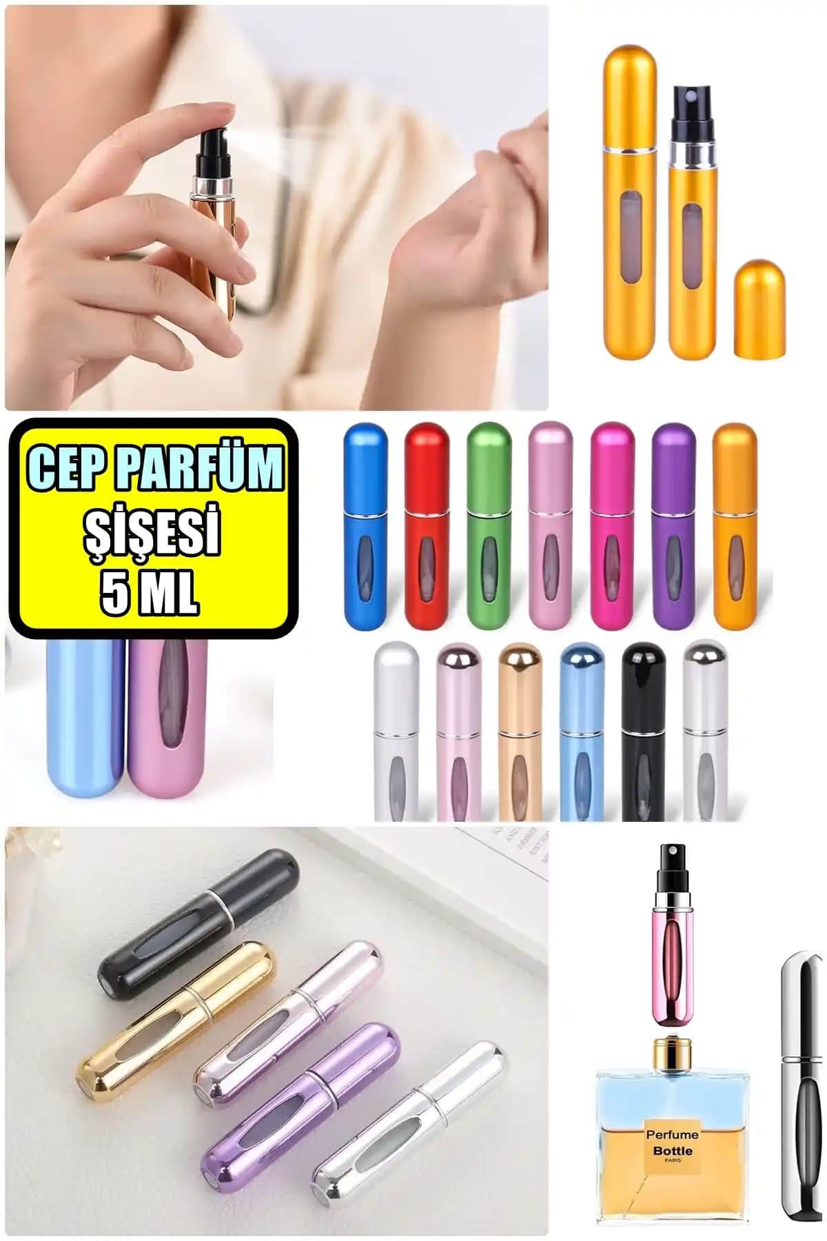 Parfüm Taşıma Şişeleri: Seyahat ve Günlük Kullanım İçin Pratik ve Şık Çözümler