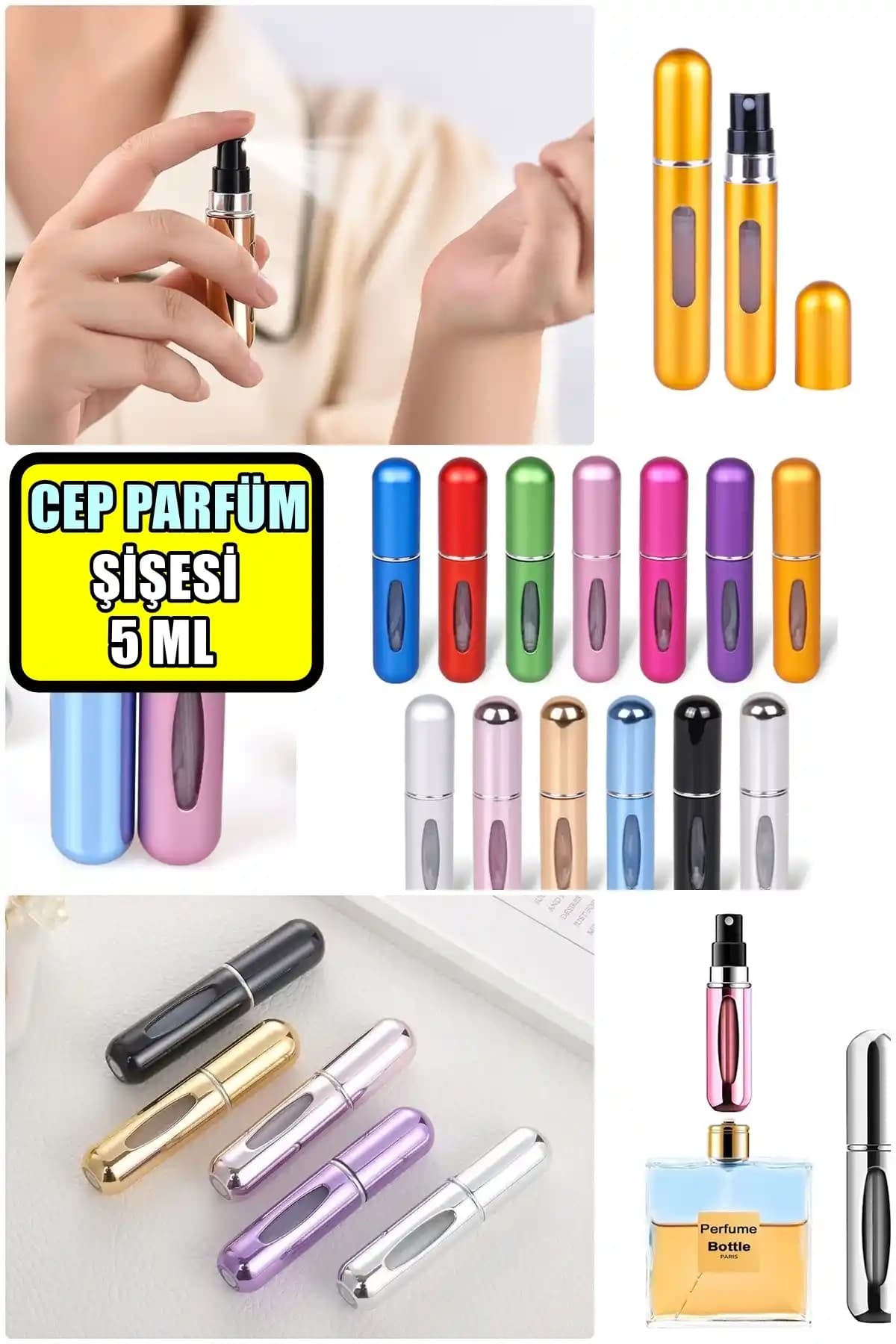 Parfüm Taşıma Şişeleri: Seyahat ve Günlük Kullanım İçin Pratik ve Şık Çözümler