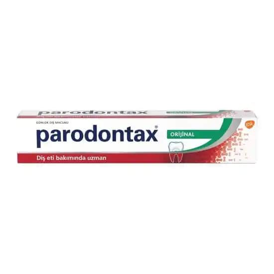 Parodontax Orijinal Diş Macunu 75 ml ile Günlük Ağız ve Diş Eti Sağlığınızı Güçlendirin