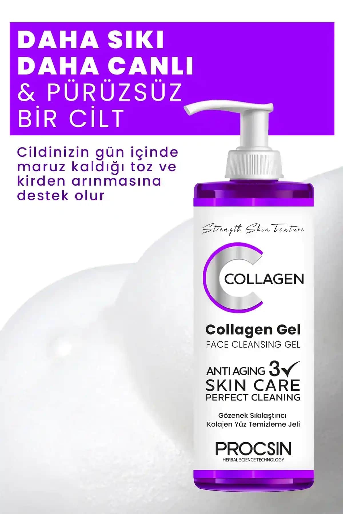 Procsin Collagen Jel ile Cilt Sağlığınızı Güçlendirin ve Yaşlanma Belirtilerini Azaltın