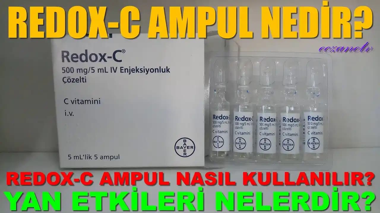 Redoxon C Ampul ile Gelişmiş Bağışıklık ve Cilt Sağlığı İçin Etkili Takviye Çözümü