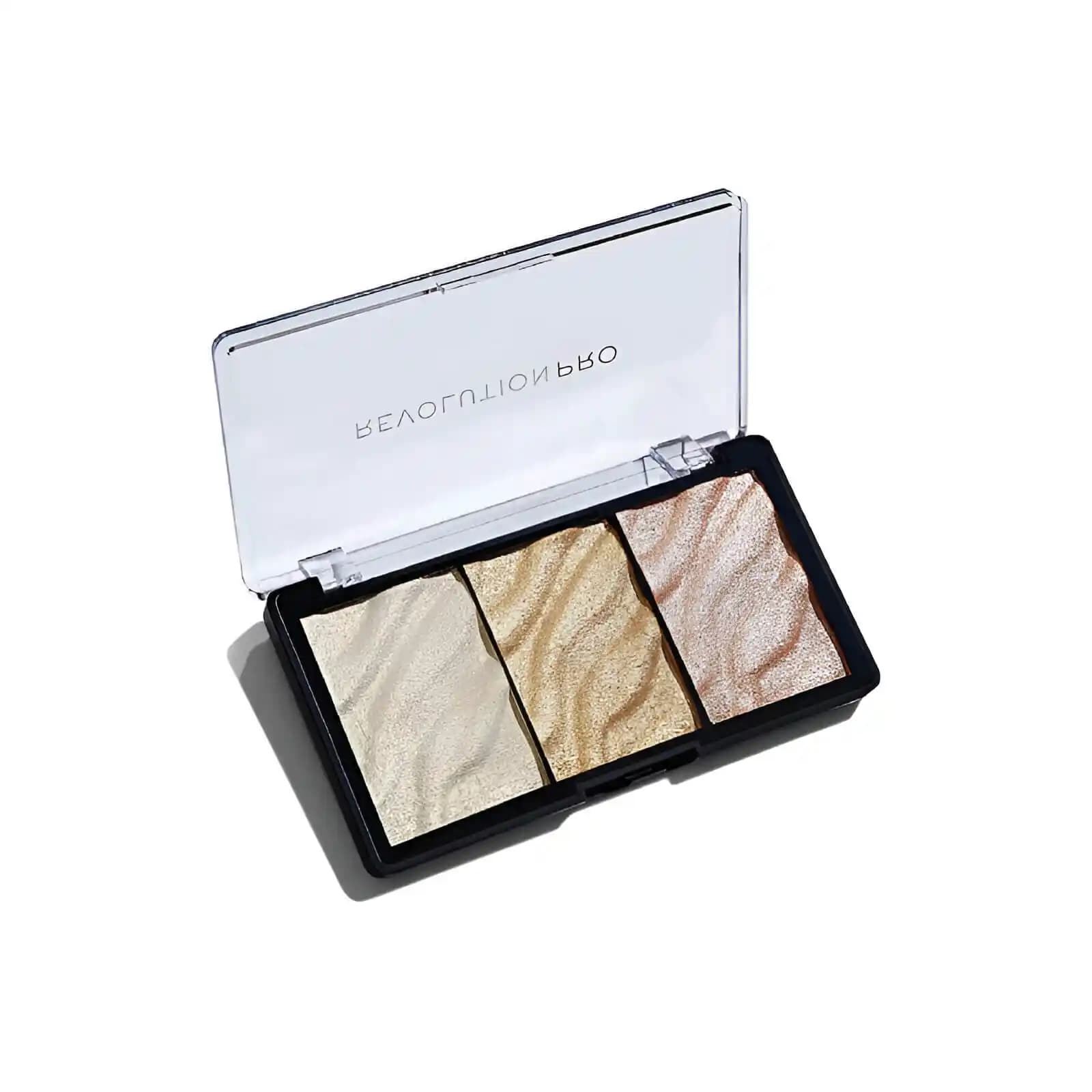 Revolution Pro Highlighter ile doğal ışıltıyı yakalayın ve makyajınıza parlaklık katın