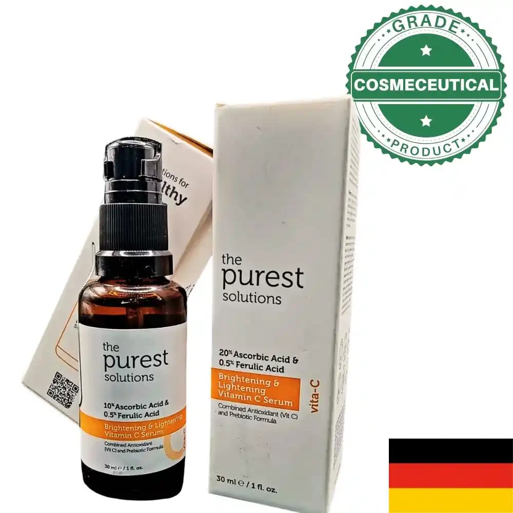 Saf ve yüksek kaliteli Vitamin C serumu ile cilt sağlığınızı güçlendirin ve parlaklık kazanın