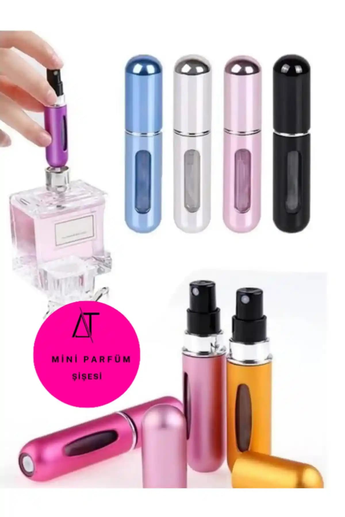 Seyahat Parfüm Şişeleri: Taşınabilirlik ve Estetik İçin En İyi Seçenekler