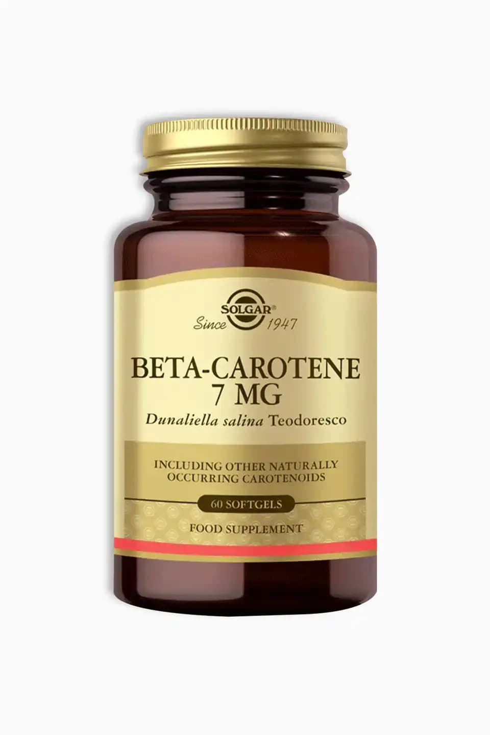 Solgar Beta Karoten 7 mg ile Cilt Sağlığını Destekleyen Doğal Takviye Ürünü