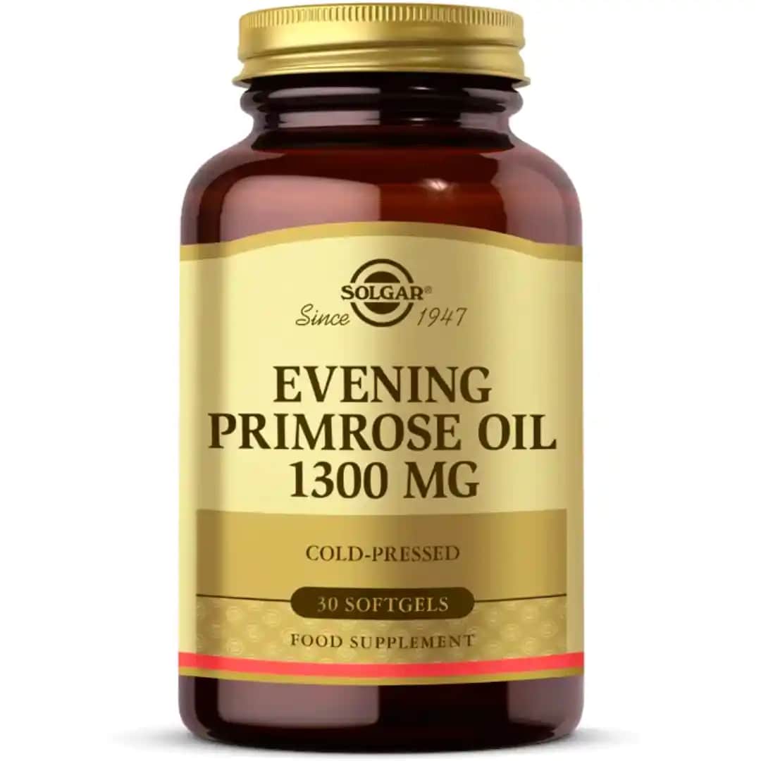 Solgar Evening Primrose Oil 1300: Doğal İçeriklerle Cilt Sağlığını Destekleyen Takviye
