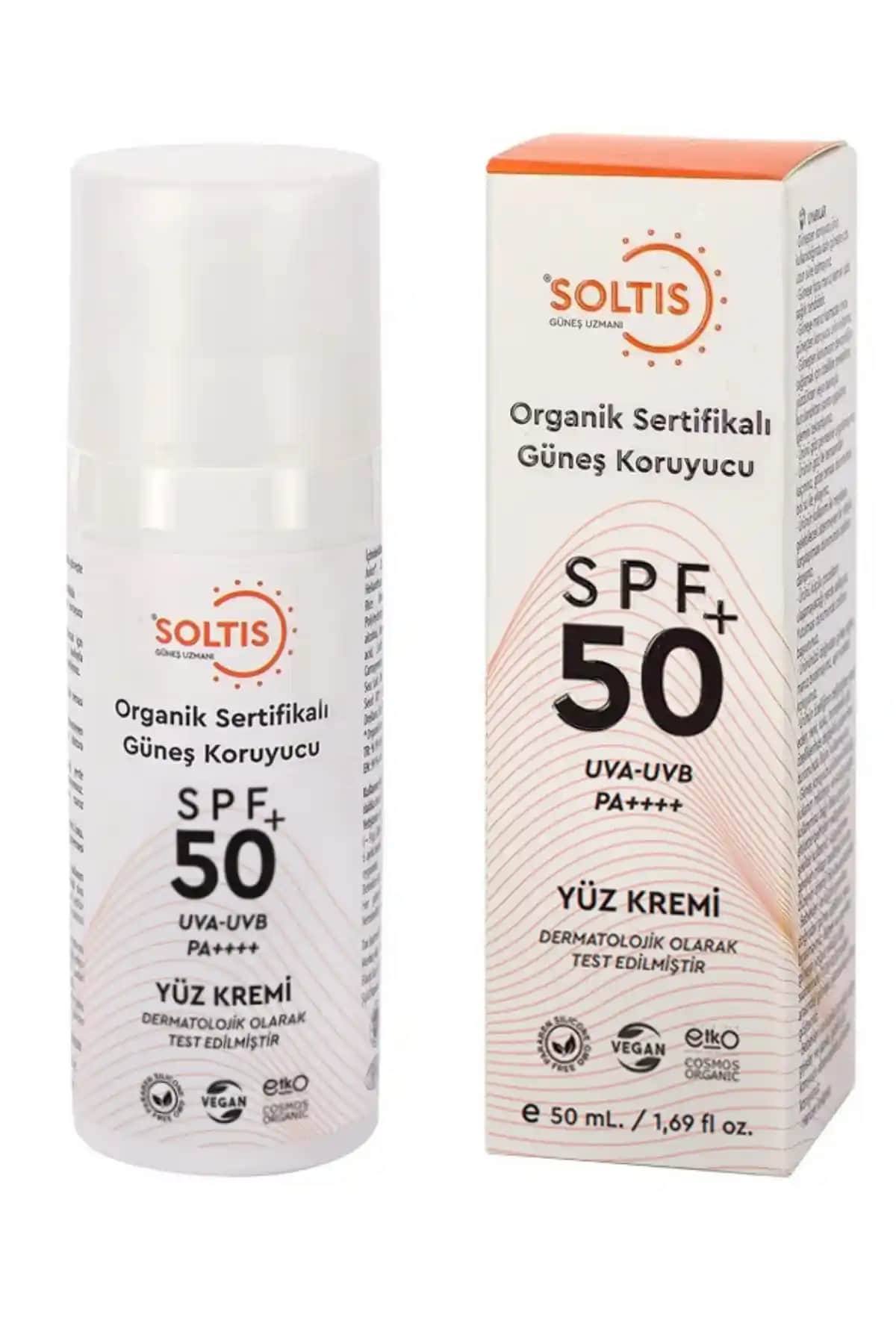 Soltis Organik SPF 50 Güneş Koruyucu Krem: Doğal ve Güvenilir Güneş Koruma Çözümü