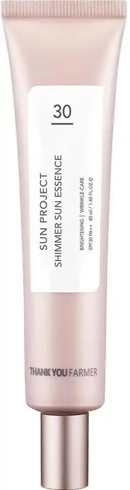 Thank You Farmer Sun Project Shimmer Sun Essence Güneş Koruyucu ve Parlaklık Sağlayan Ürün