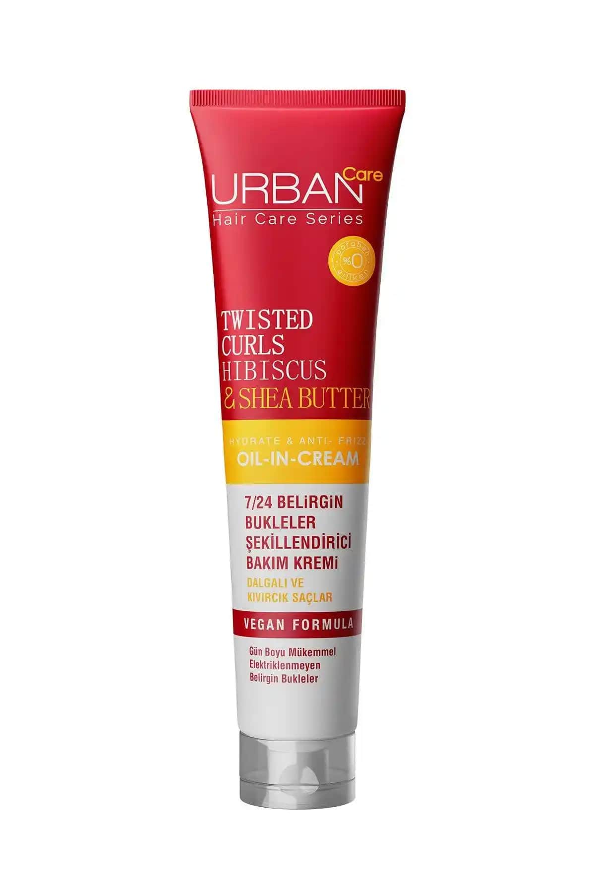 Urban Care Twisted Curls Hibiscus & Shea Butter ile Kıvırcık ve Dalgalı Saçlar İçin Doğal Bakım Çözümü