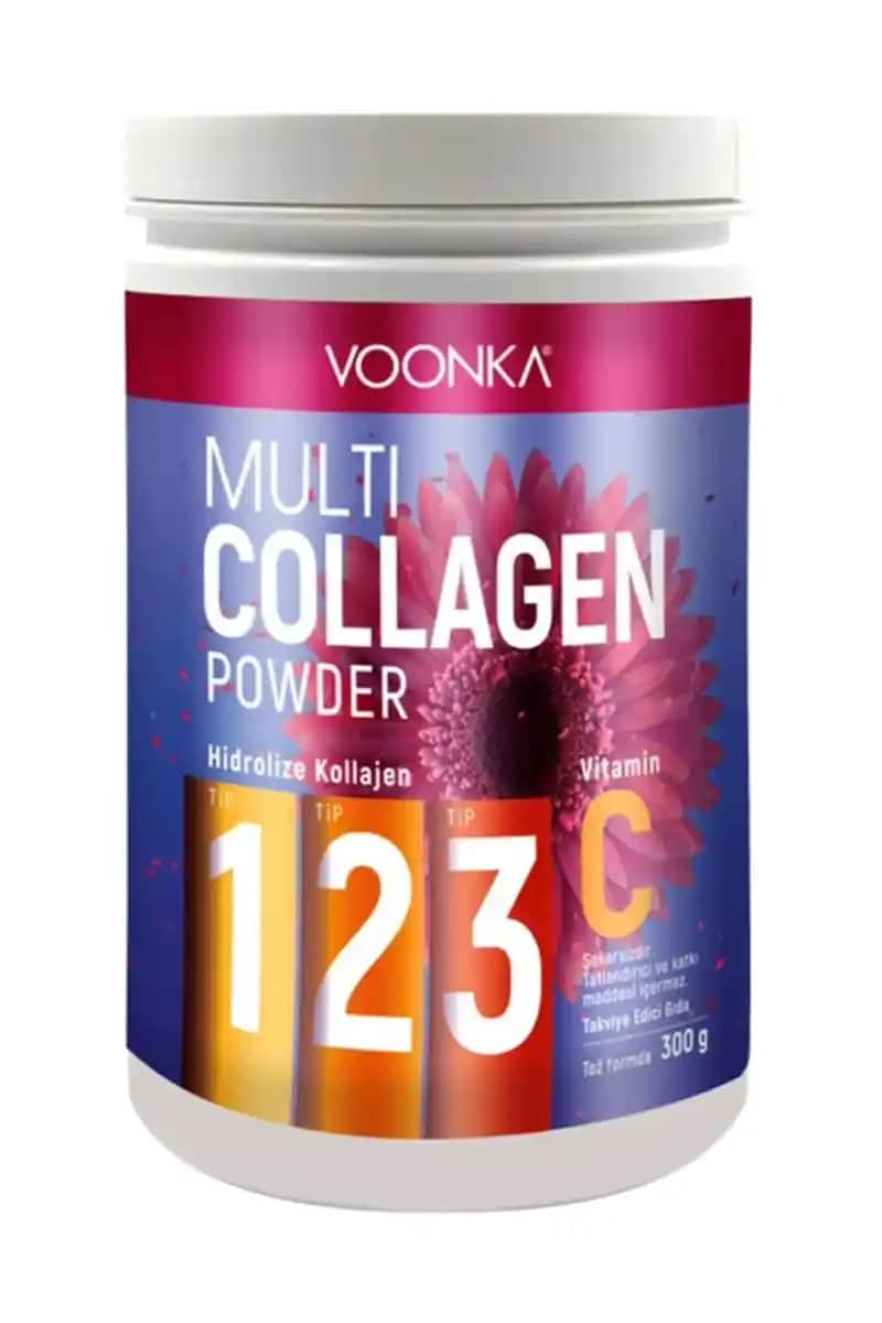 Voonka Multi Collagen Powder 300 Gr ile Cilt Sağlığını Güçlendirme ve Güzellik Rutini