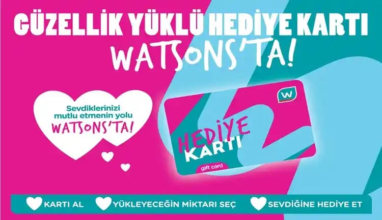 Watson’s Hediye Kartlarıyla Kozmetik Alışverişinde Yeni Trendler ve Avantajlar