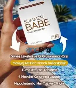 Yaz Aylarında Cilt Koruma İçin En İyi Güneş Kremleri ve Summer Babe Seçenekleri