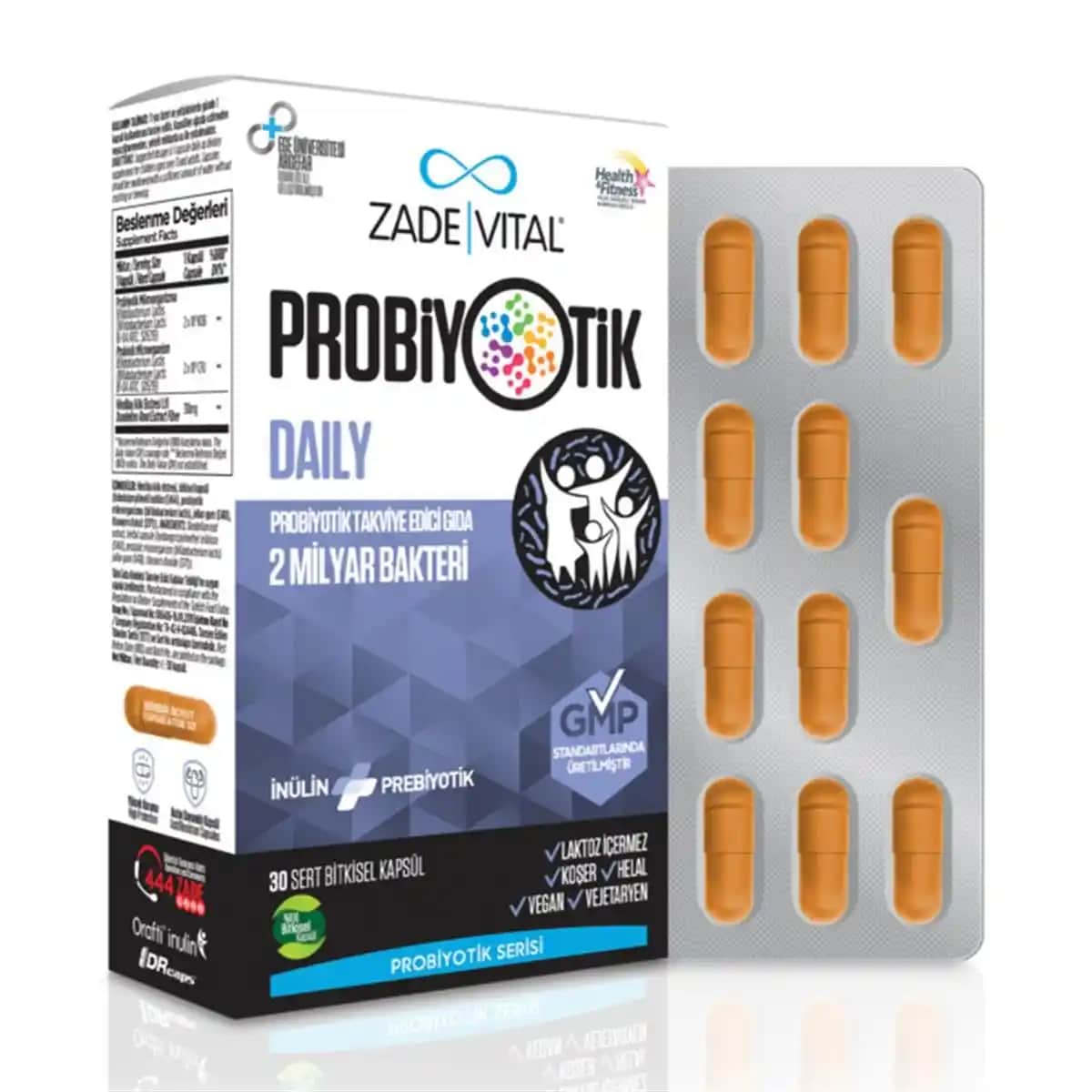 Zade Vital Probiyotik Daily ile Günlük Cilt Sağlığınızı Güçlendirin ve Güzelliğinizi Artırın