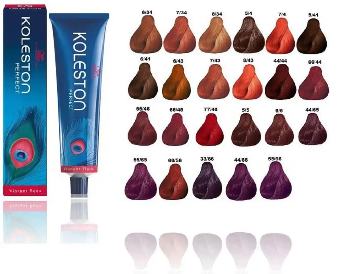 Koleston 55 46 Saç Boyası: Canlı ve Sıcak Tonlarda Doğru Renk Seçimi