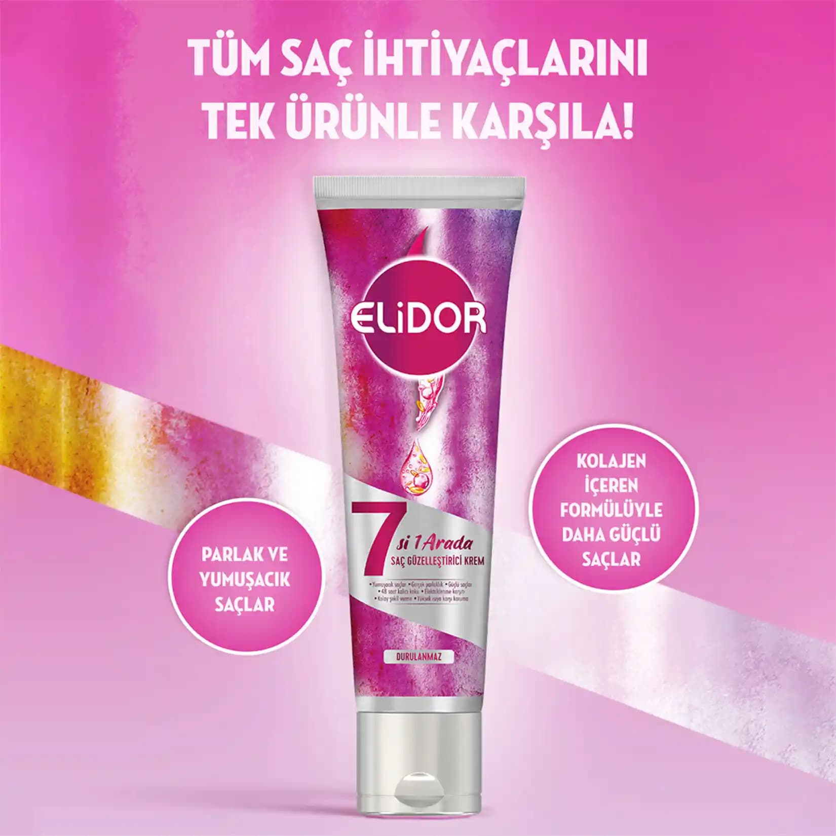 Elidor 7'si Bir Arada: Çok Fonksiyonlu Saç Bakımında Pratik ve Etkili Çözüm