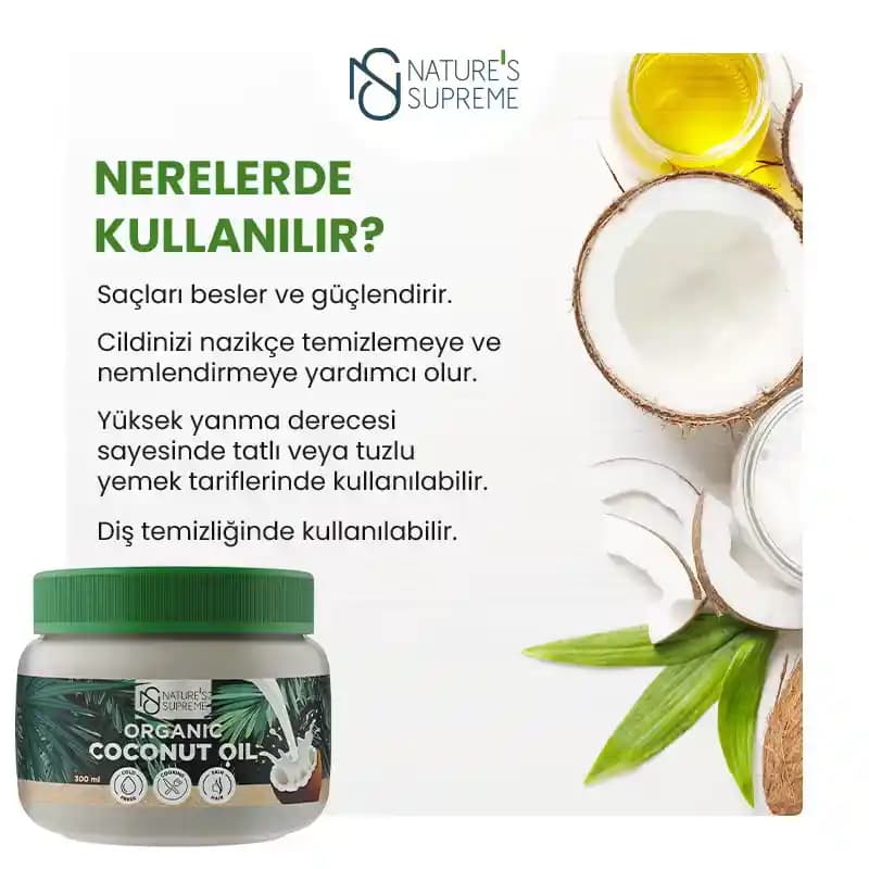 Nature's Supreme Hindistan Cevizi Yağı: Kozmetik ve Kişisel Bakımda Kullanım ve Tedarik Durumu