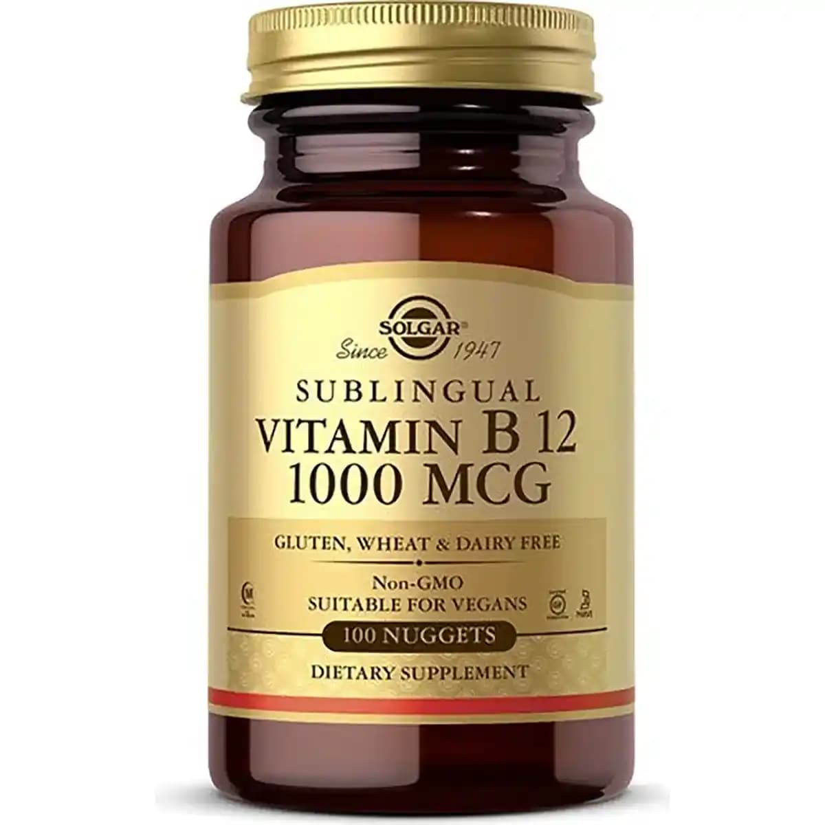 Solgar Vitamin B12 1000 mcg: Sinir Sistemi ve Enerji Metabolizması İçin Takviye
