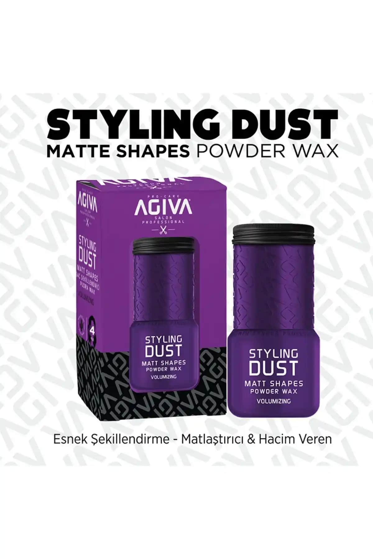 Agiva Pudra Wax ile Doğal ve Güvenli Saç Şekillendirme Çözümü