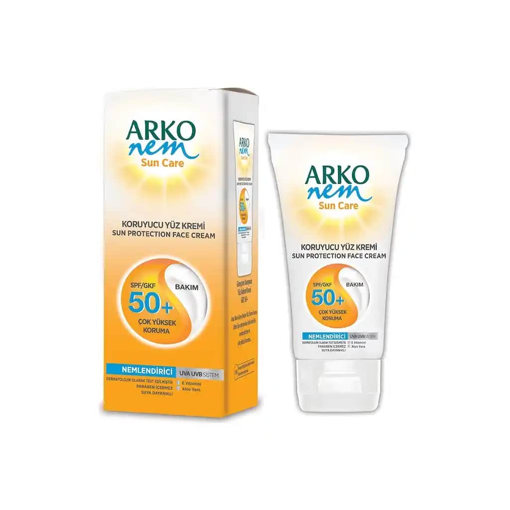 Arko Nem Güneş Kremi: Yüksek Koruma ve Nemlendirme Özellikleriyle Cilt Sağlığını Destekler