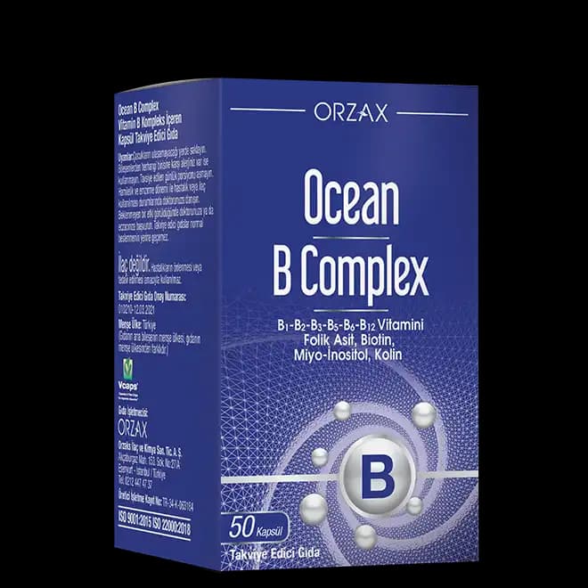 B Kompleks Ocean: Cilt ve Genel Sağlık İçin Güçlü Bir Vitamin Takviyesi