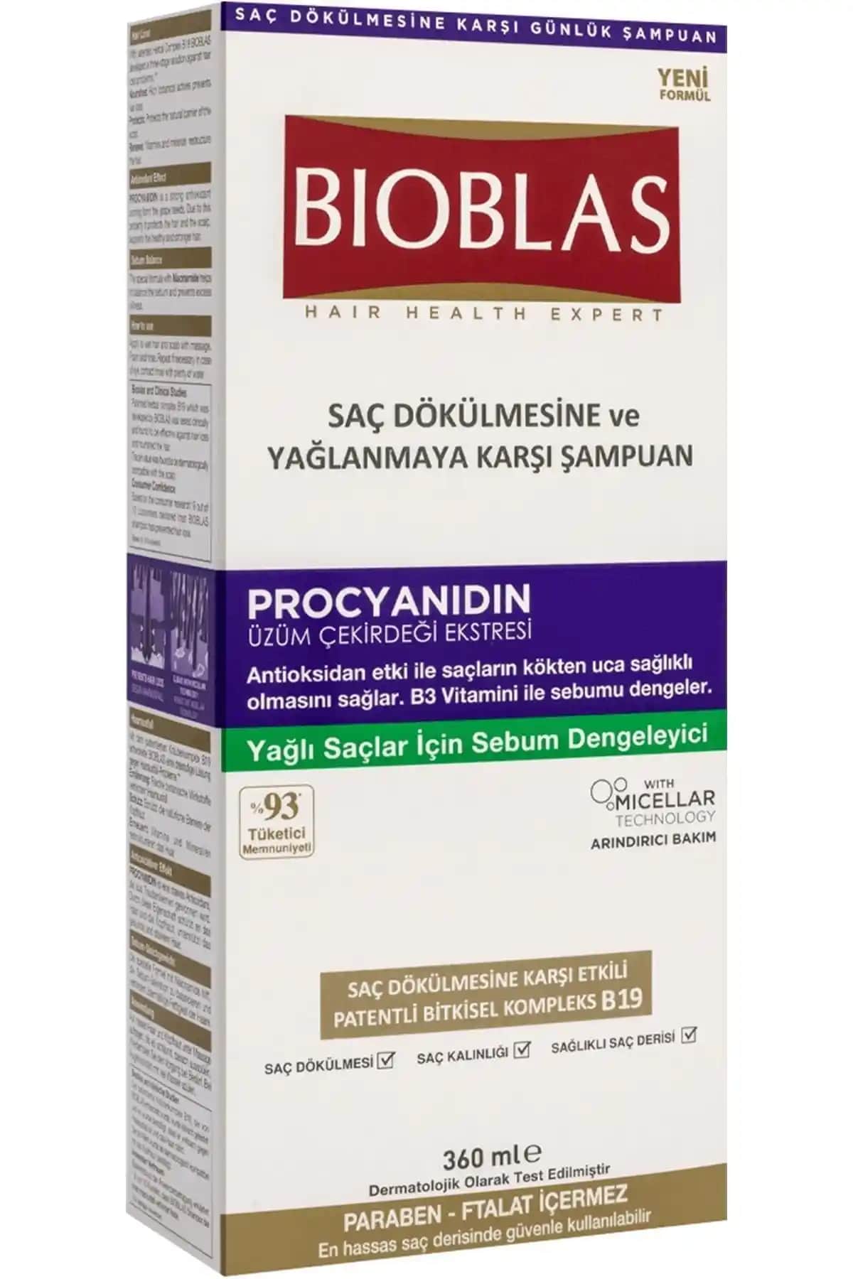 Bioblas Yağlanma Karşıtı Şampuan ile Saçlarınızı Sağlıklı ve Hacimli Hale Getirin