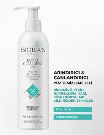 BioBlas Yüz Temizleme Jeli: Hassas ve kuru ciltler için doğal ve etkili bakım ürünü