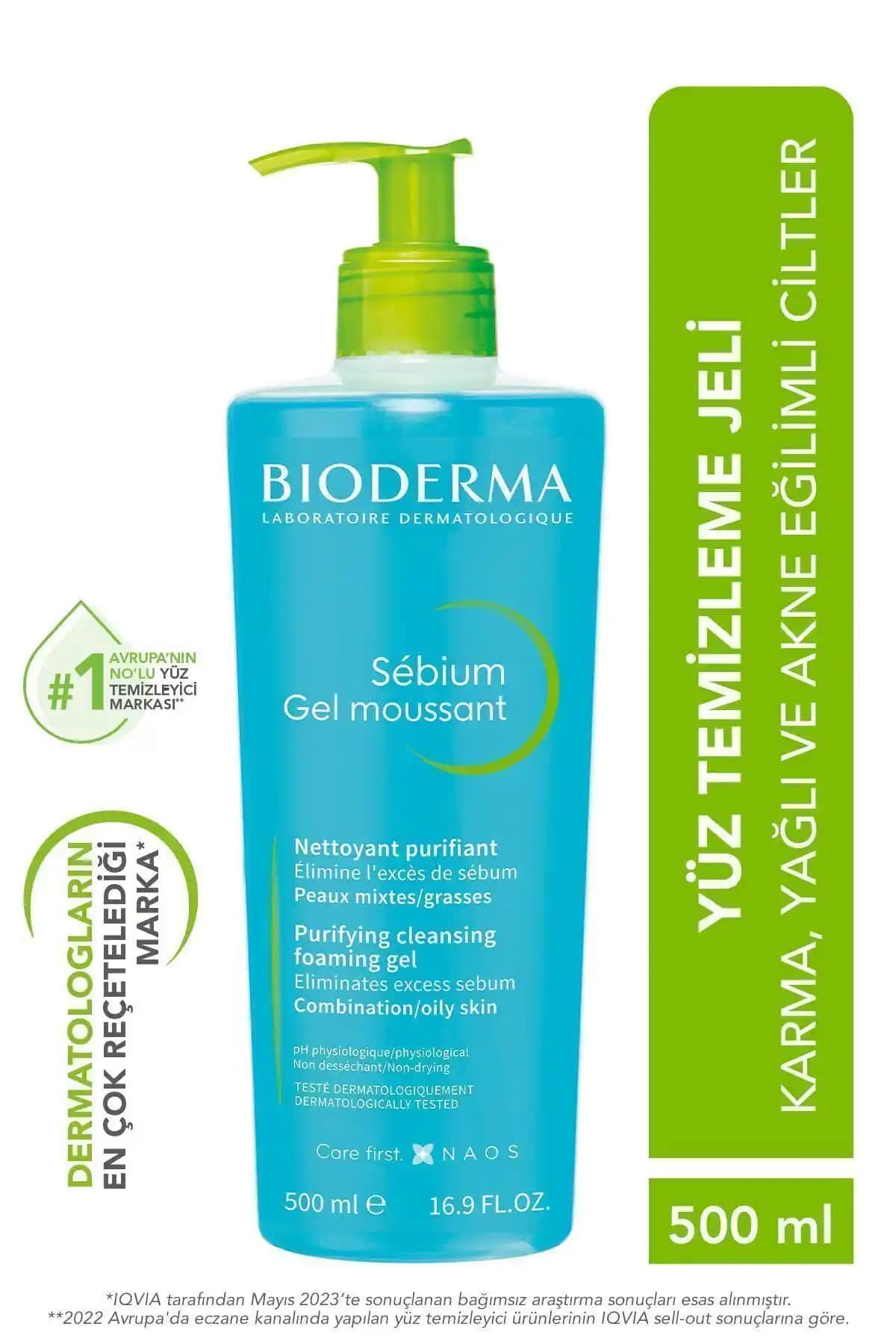 Bioderma Leke Giderici Yüz Yıkama Jeli: Hassas Ciltler İçin Güçlü Temizlik ve Cilt Tonu Dengeleme