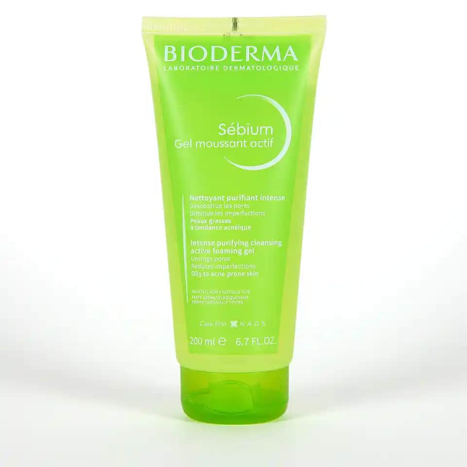 Bioderma Sebium Gel Moussant Actif ile Yağlı ve Akne Eğilimli Ciltler İçin Temizleme Çözümü