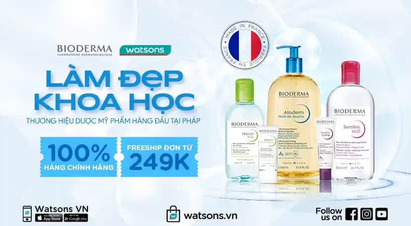 Bioderma ve Watson’s: Güvenilir Kozmetik ve Kişisel Bakım Markaları Hakkında Bilgi