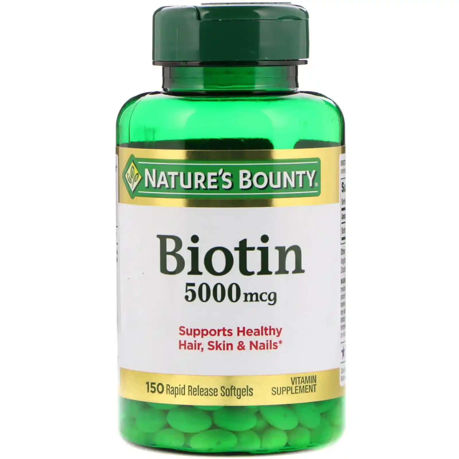 Biotin 5000: Saç, Cilt ve Tırnak Sağlığını Destekleyen Güçlü Takviye Seçeneği