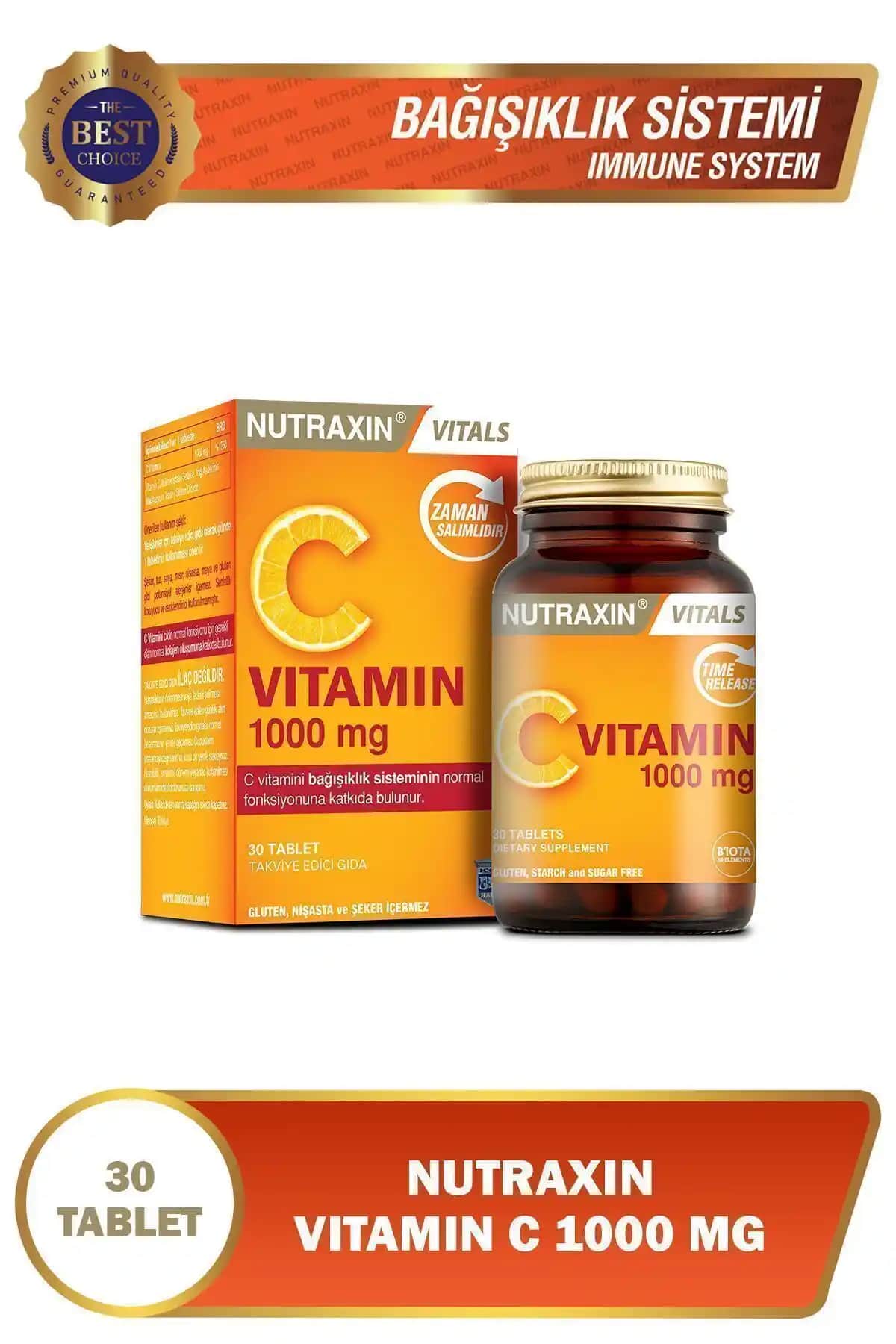 C Vitamini 1000 mg Faydaları, Kullanımı ve Sağlık Üzerindeki Etkileri