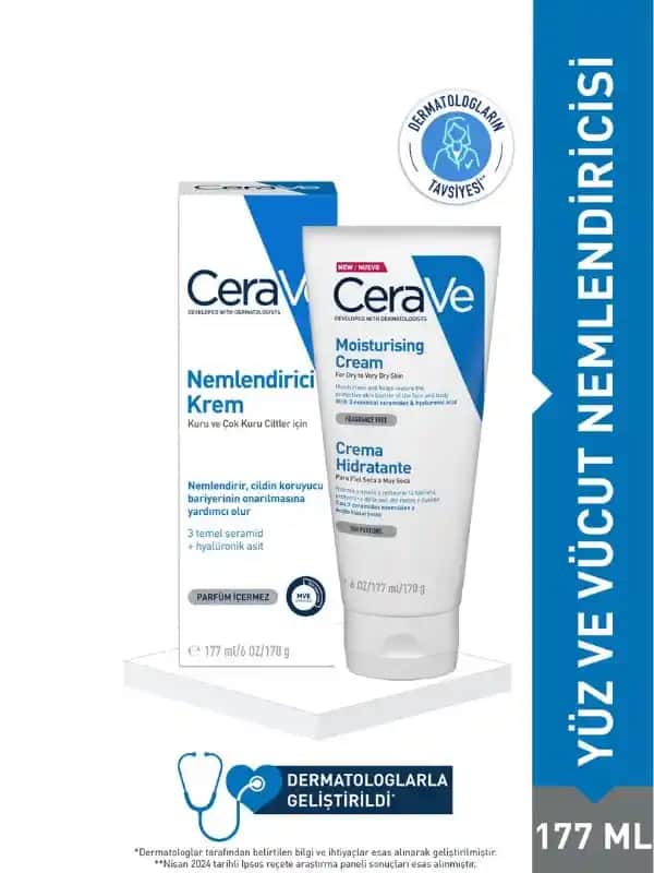 CeraVe Yüz ve Vücut Kremi: Hassas ve Problemli Ciltler İçin Güvenilir Bakım Seçeneği