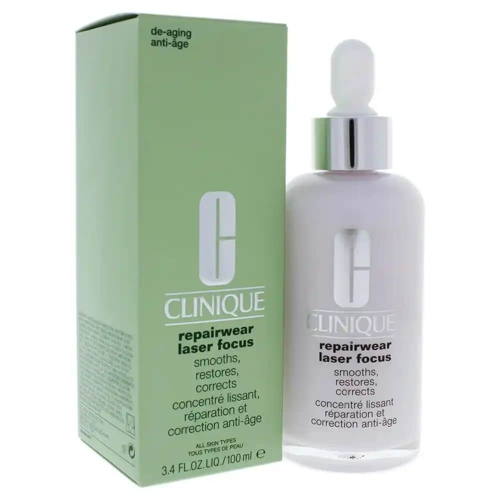 Clinique Repairwear Laser Focus: Yaşlanma Karşıtı Güçlü Cilt Bakım Çözümü