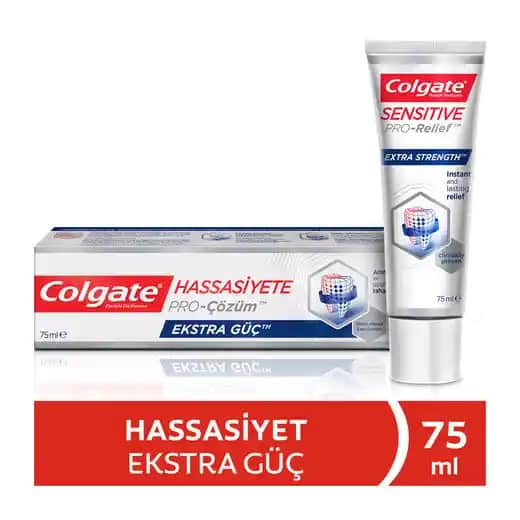 Colgate Hassasiyete Pro Çözüm Ekstra Güç: Hassas Dişler İçin Güvenilir Koruma ve Rahatlama
