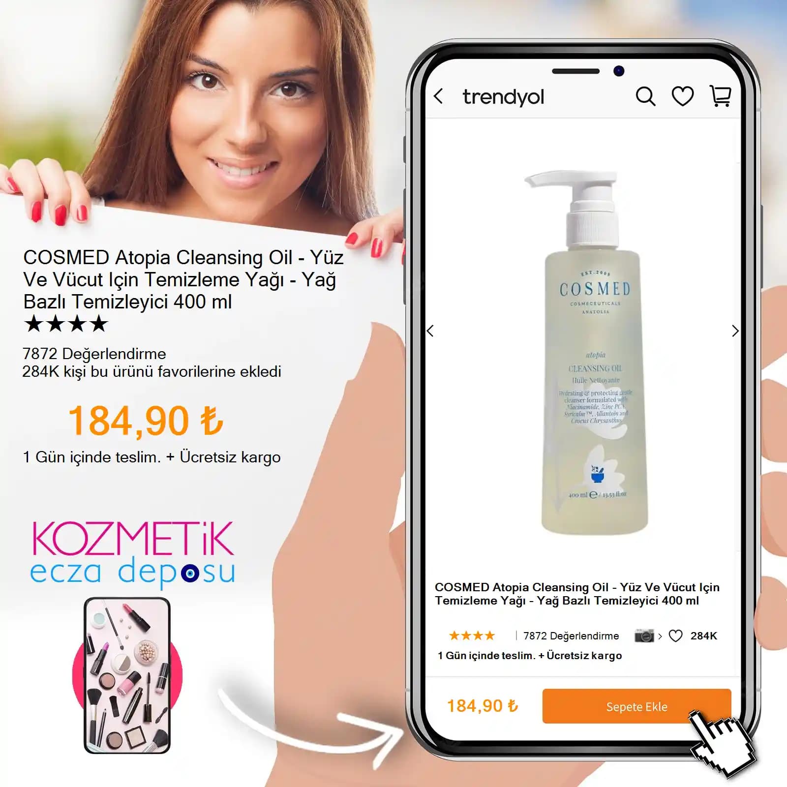 Cosmed Su Bazlı Temizleyici ile Doğal ve Güvenilir Cilt Temizliği Yöntemleri