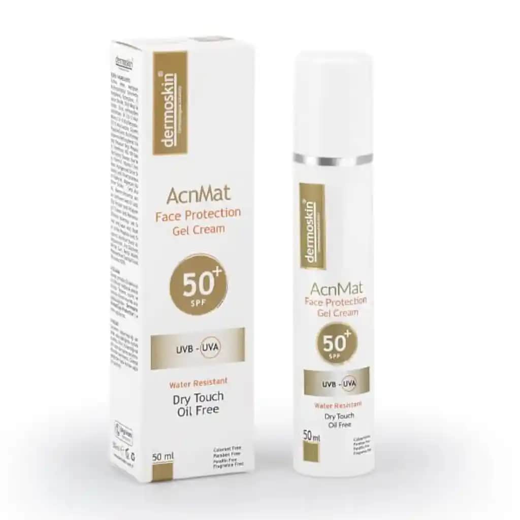 DermaSkin Akne Eğilimli Ciltler İçin Yüksek Koruma Sağlayan SPF50 Güneş Kremi