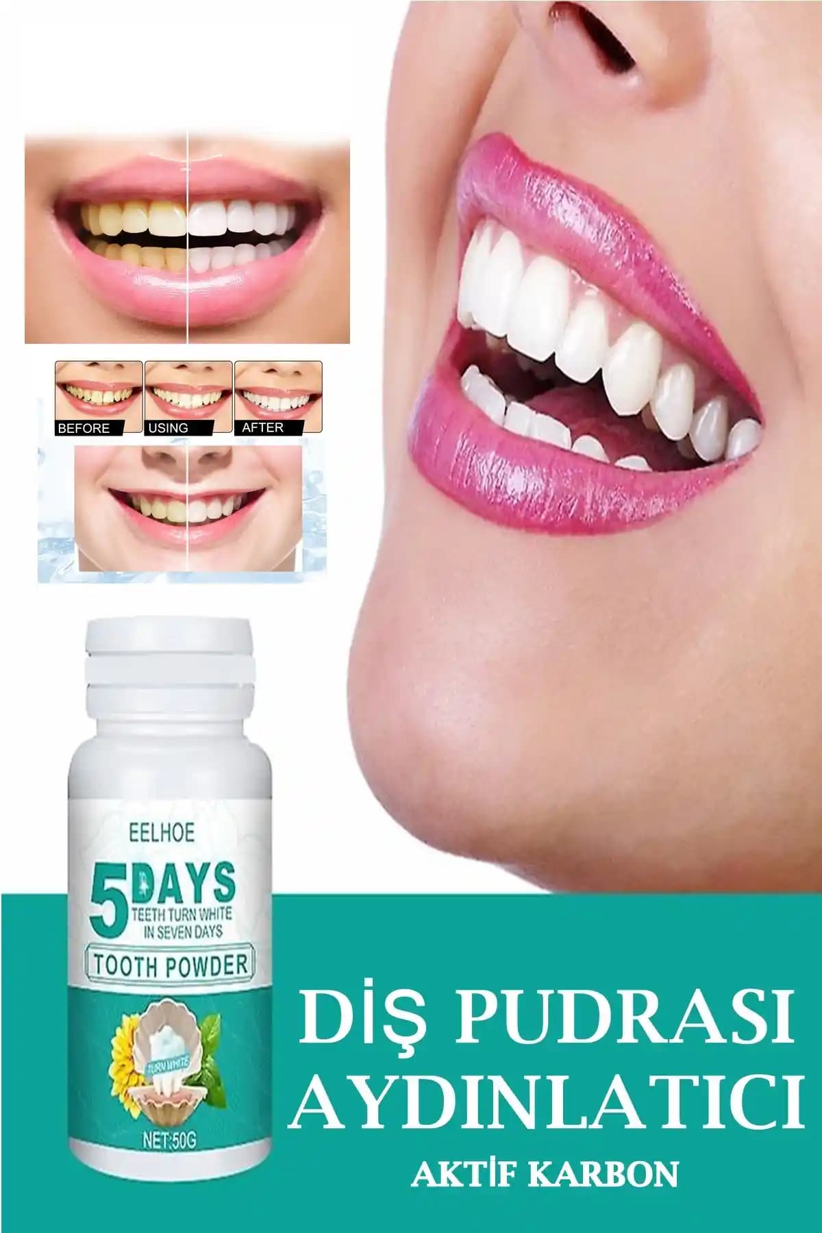 Diş Beyazlatma Tozu Nedir, Nasıl Kullanılır ve Etkili Mi