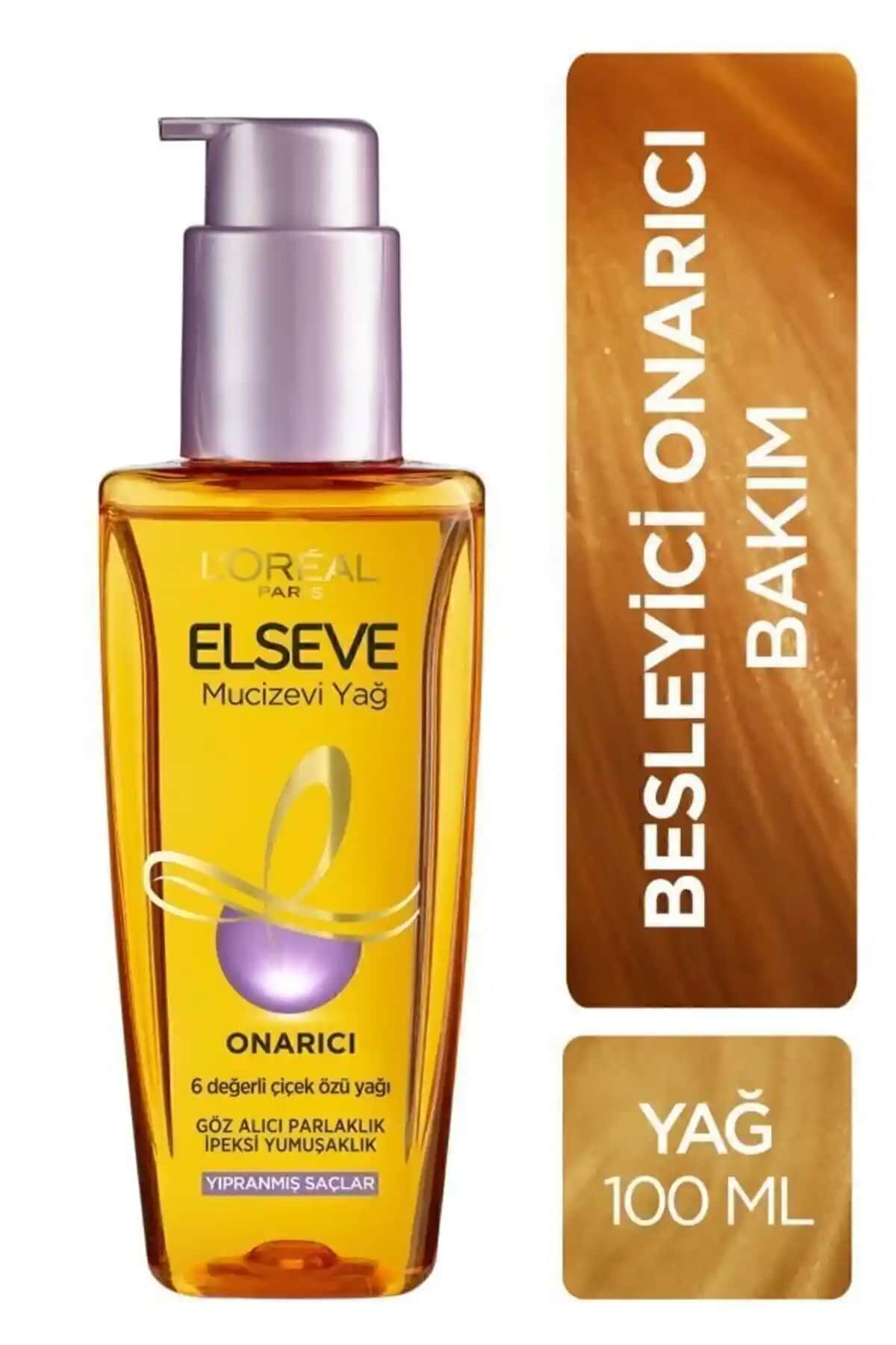 Elseve Mucizevi Yağ Onarıcı ile Saçlarınızı Güçlendirin ve Parlaklık Kazanın