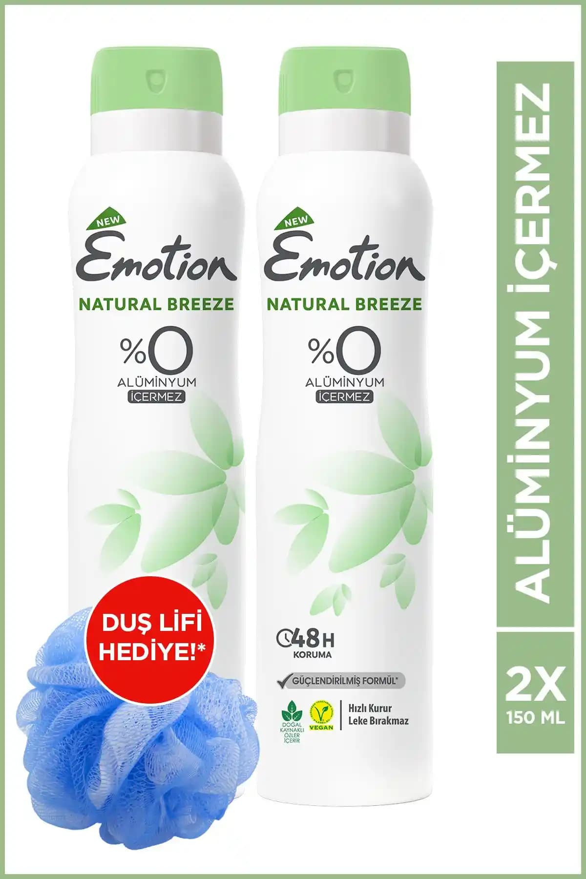 Emotion Natural Breeze: Doğal İçerikli Ferahlatıcı Deodorant ile Günlük Koruma