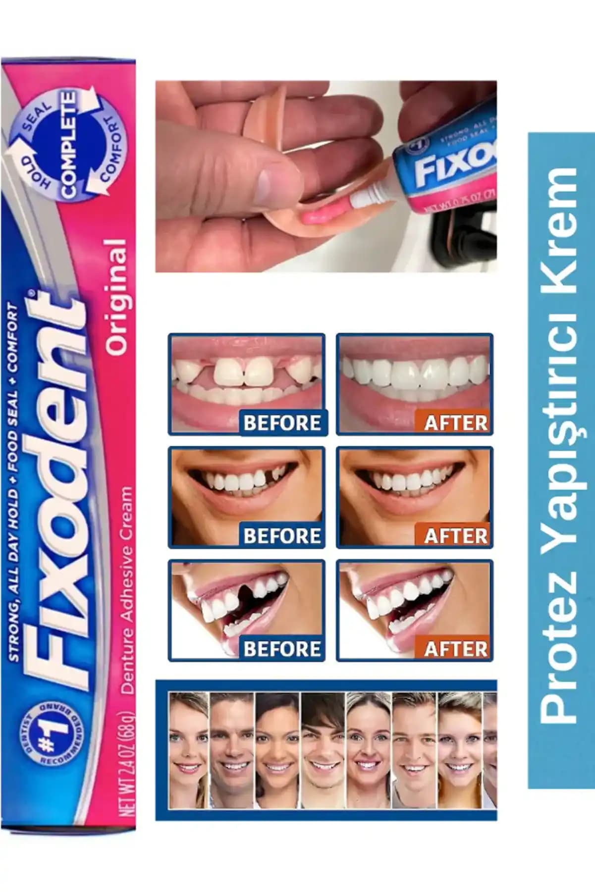 Fixodent Diş Yapıştırıcısı: Güçlü Yapışma ve Konfor Sağlayan Güvenilir Seçenek