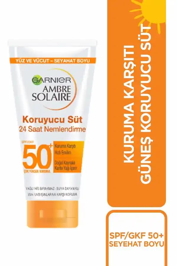 Garnier Ambre Solaire Koruyucu Süt: Yüksek Koruma Faktörlü Güçlü Güneş Koruyucu Ürün